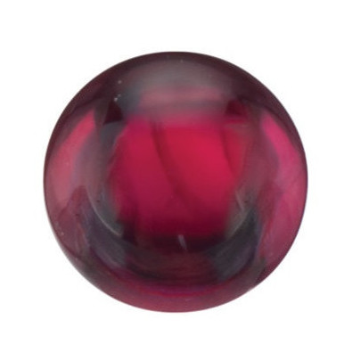 Rubín okrúhly 3 mm 0,18ct Kabošon RBRKAARB-3