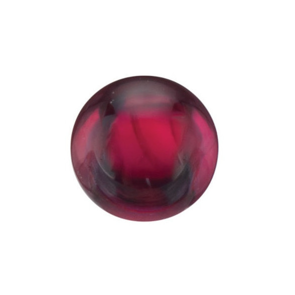 Rubín okrúhly 3 mm 0,18ct Kabošon RBRKAARB-3