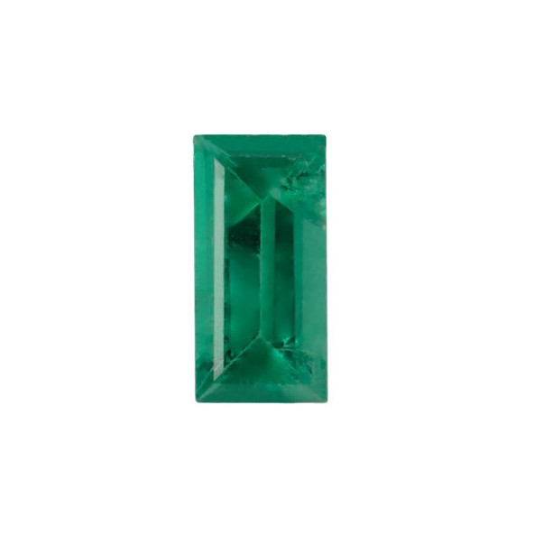 Smaragd rovná bageta 4 x 2 mm 0,13ct Fazetovaný SGBFAAGR-4