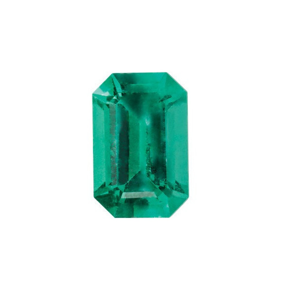 Smaragd emerald 6 x 4 mm 0,56ct Fazetovaný SGEFAGR-6