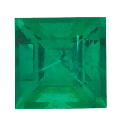 Smaragd štvorec 1,75 x 1,75 mm 0,034ct Step-cut SGPSAAGR-1,75