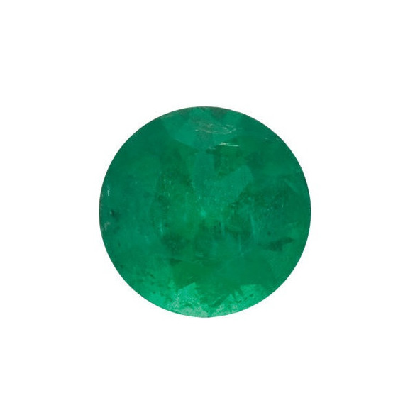 Smaragd okrúhly 4,5 mm 0,35ct Fazetovaný SGRFBGR-4,5