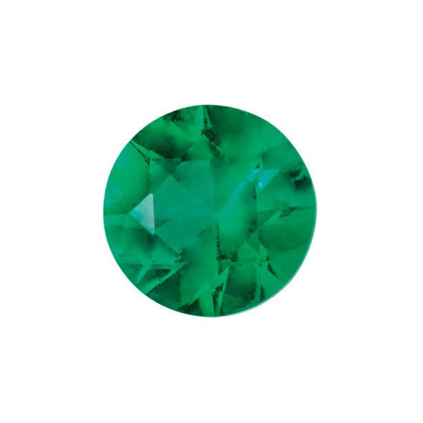 Smaragd okrúhly 2,5 mm 0,046ct Diamantový SGRDAAGR-2,5