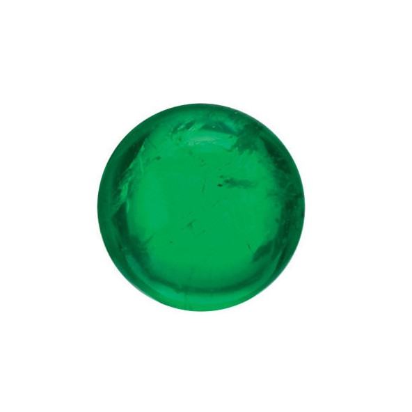 Smaragd okrúhly 3 mm 0,13ct Kabošon SGRKAAGR-3