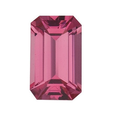 Spinel pink emerald 5 x 3 mm 0,38ct Fazetovaný SLEFAARO-5