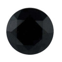 Spinel čierny okrúhly 1,3 mm, Fine, Fazetovaný SW