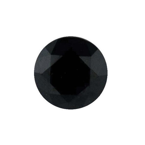 Spinel čierny okrúhly 2,5 mm 0,061ct Fazetovaný SW SLRIFJT-2,5