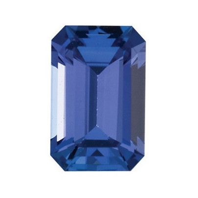 Tanzanit emerald 8 x 6 mm 1,7ct Fazetovaný TNEFAAAPU-8