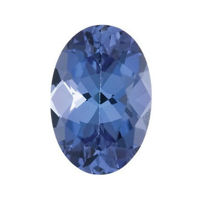 Tanzanit ovál 6 x 4 mm 0,5ct Fazetovaný TNOFAAPU-6