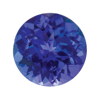 Tanzanit okrúhly 6 mm 0,88ct Fazetovaný TNRFAAAPU-6