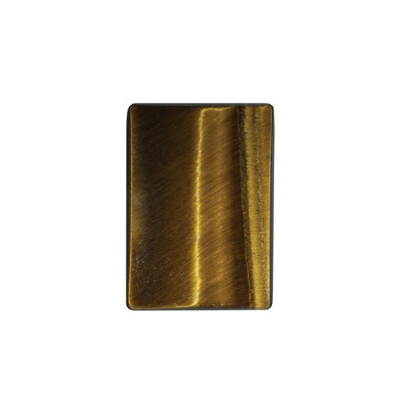 Tigrie oko cushion 8 x 6 mm Buff Top-cut TOCHSBR-8