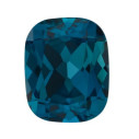 Topás London Blue antický cushion 10 x 8 mm, AA, Fazetovaný