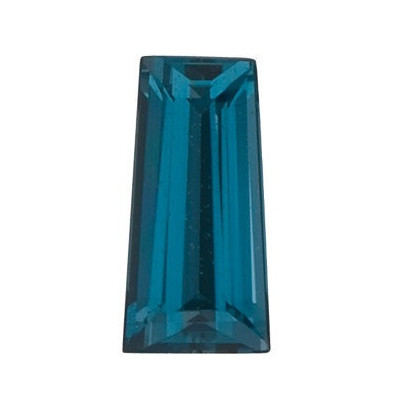 Topás London Blue zúžená bageta 4 x 2 mm 0,12ct Fazetovaný TPZFAALO-4