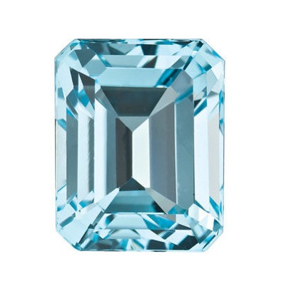 Topás Sky Blue emerald 5 x 3 mm 0,37ct Fazetovaný TPEFAASY-5