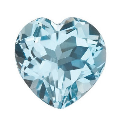 Topás Sky Blue srdce 10 x 10 mm 4,9ct Fazetovaný TPHFAASY-10