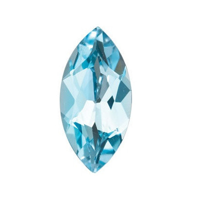Topás Sky Blue markíz 4 x 2 mm 0,11ct Fazetovaný TPMFAASY-4