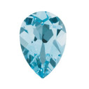 Topás Sky Blue slza 6 x 4 mm, AA, Fazetovaný