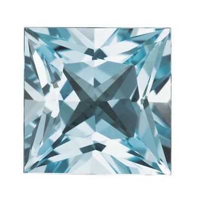 Topás Sky Blue štvorec 7 x 7 mm 2,1ct Princess cut TPPPAASY-7