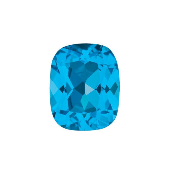 Topás Swiss Blue antický cushion 9 x 7 mm 2,48ct Fazetovaný TPUFAASB-9