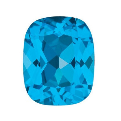 Topás Swiss Blue antický cushion 11 x 9 mm 5,27ct Fazetovaný TPUFAASB-11