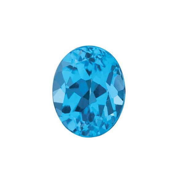 Topás Swiss Blue ovál 16 x 12 mm 11,8ct Fazetovaný TPOFAASB-16