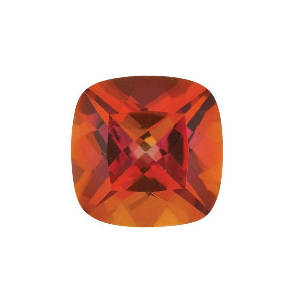 Topás Sunrise mystic antický štvorec 6 x 6 mm 1,12ct Fazetovaný TPVFAASU-6