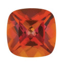 Topás Sunrise mystic antický štvorec 6 x 6 mm, AA, Fazetovaný