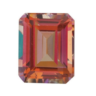 Topás Sunrise mystic emerald 7 x 5 mm 1,3ct Fazetovaný TPEFAASU-7