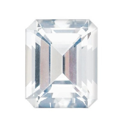 Topás biely emerald 9 x 7 mm 3ct Fazetovaný TPEFFC-9
