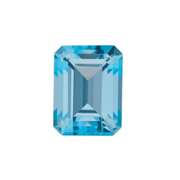 Topás Ice Blue passion emerald 8 x 6 mm 2ct Fazetovaný TPEFFIB-8