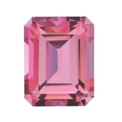 Topás Pink passion emerald 8 x 6 mm 2ct Fazetovaný TPEFFPK-8
