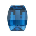 Topás London Blue barel 10 x 8 mm, AA, Fantasy-Roll Top
