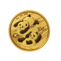 Investičná zlatá minca 8 g Panda 100 CNY