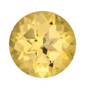 Topás Honey passion okrúhly 3,5 mm, Fine, Fazetovaný SW