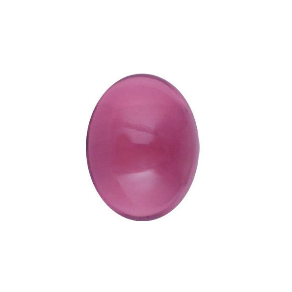 Turmalín ružový ovál 6 x 4 mm 0,61ct Kabošon TUOKAARO-6