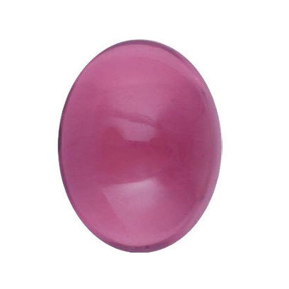 Turmalín ružový ovál 7 x 5 mm 0,97ct Kabošon TUOKAARO-7