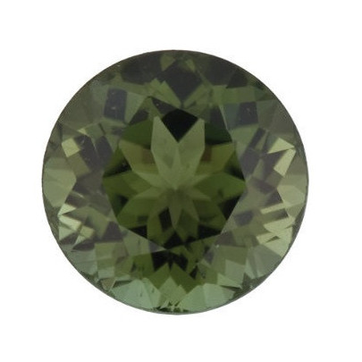 Turmalín zelený okrúhly 6 mm 0,83ct Fazetovaný TURFAAGR-6