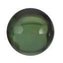 Turmalín zelený okrúhly 3 mm, A, Kabošon