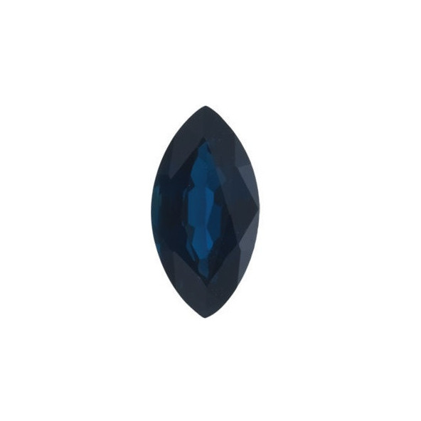 Zafír modrý markíz 5 x 3 mm 0,28ct Fazetovaný ZFMFBSP-5-2