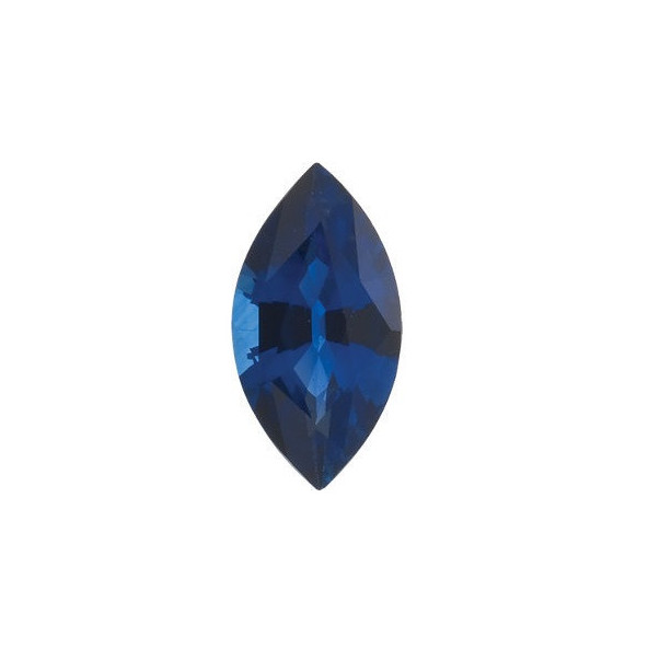 Zafír modrý markíz 3,5 x 1,75 mm 0,07ct Fazetovaný ZFMFAASP-3,5-1