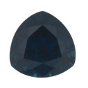 Zafír modrý trillion 3 x 3 mm, A, Fazetovaný