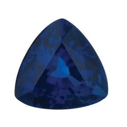Zafír modrý trillion 5,5 x 5,5 mm 0,75ct Fazetovaný ZFTFAASP-5,5