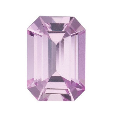 Zafír ružový emerald 6 x 4 mm 0,7ct Fazetovaný ZFEFARO-6