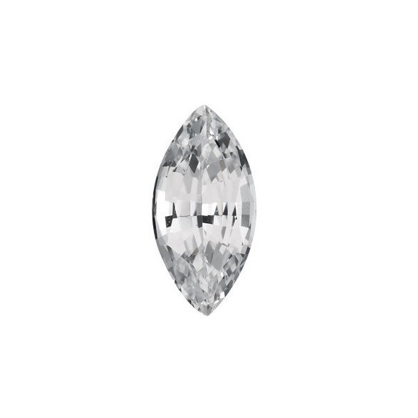 Zafír Biely markíz 8 x 4 mm 0,75ct Fazetovaný ZFMFAAC-8