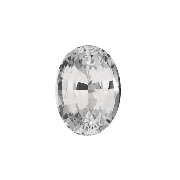 Zafír Biely ovál 7 x 5 mm 1,1ct Fazetovaný ZFOFAAC-7