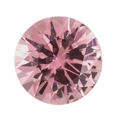 Zafír ružový okrúhly 2,5 mm 0,068ct Precision diamantový ZFRNARO-2,5