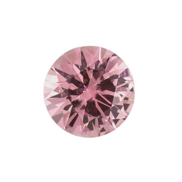 Zafír ružový okrúhly 3 mm 0,19ct Precision diamantový ZFRNARO-3