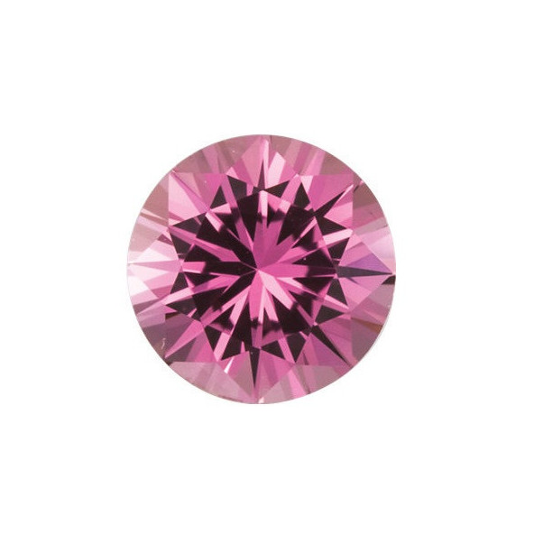 Zafír ružový okrúhly 2,75 mm 0,091ct Precision diamantový ZFRNAARO-2,75