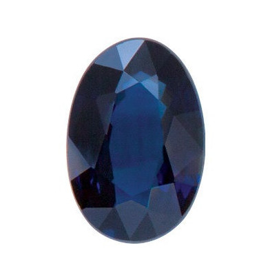 Zafír modrý ovál 6 x 4 mm 0,7ct Fazetovaný ZFOFKSP-6