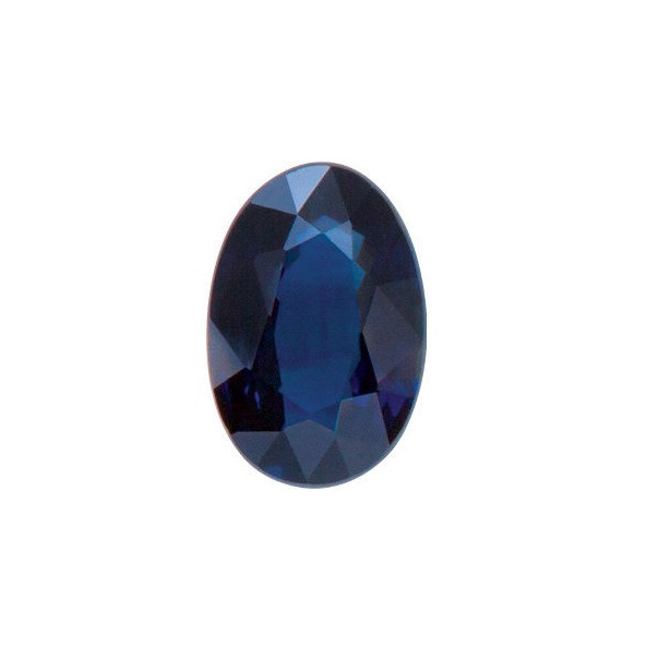 Zafír modrý ovál 6 x 4 mm 0,7ct Fazetovaný ZFOFKSP-6